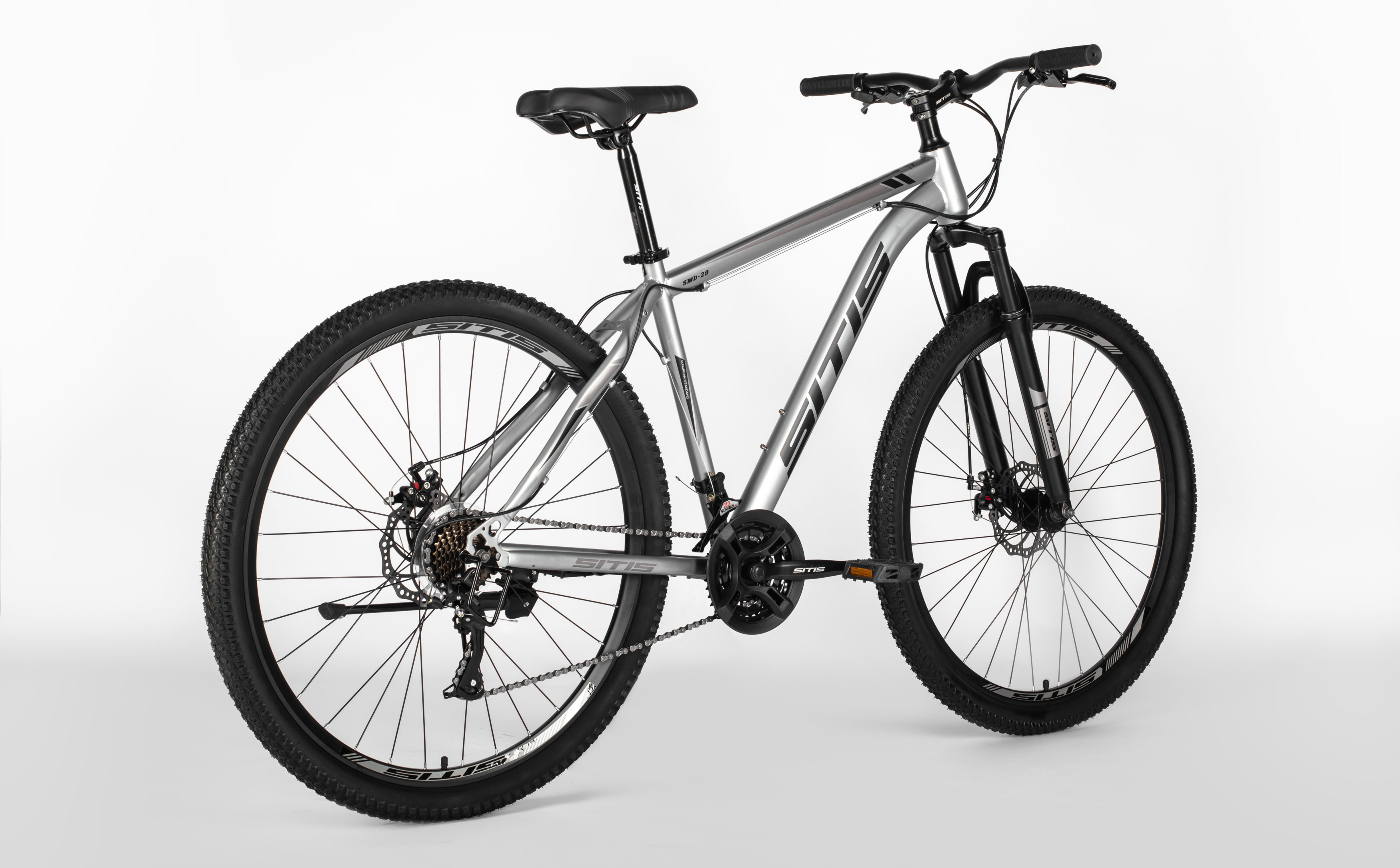 Велосипед SITIS SMD 29" (2025) Grey-Black