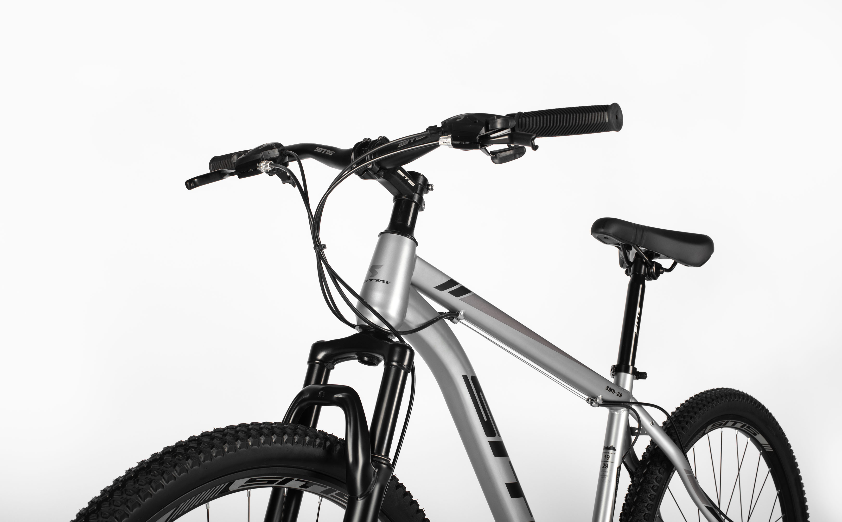 Велосипед SITIS SMD 29" (2025) Grey-Black