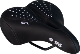 Седло STS 537BF 260x180мм GEL Black-White