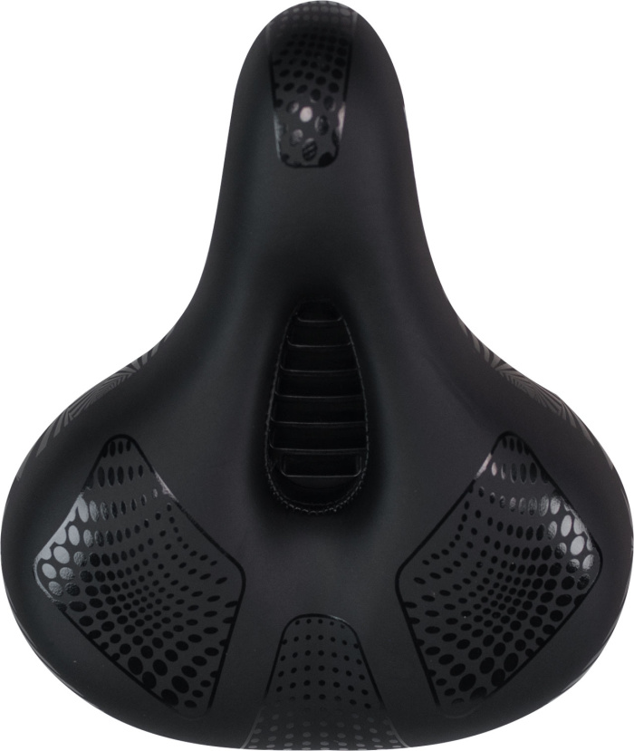 Седло STS 911BE 250x195мм пружины Black