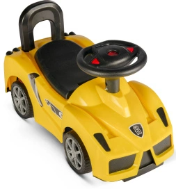 Автомобиль-каталка детская Funny Animals желтый