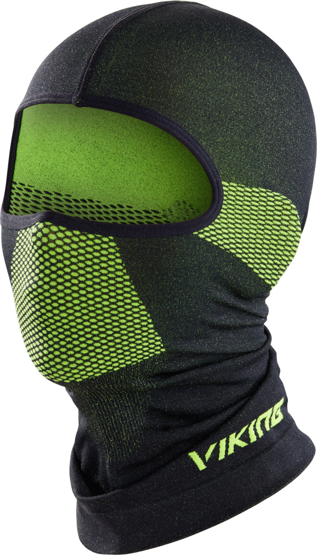Балаклава VIKING SIGURD JR Black-Lime