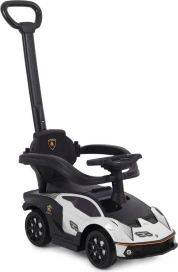 Автомобиль-каталка детская Lamborghini с ручкой